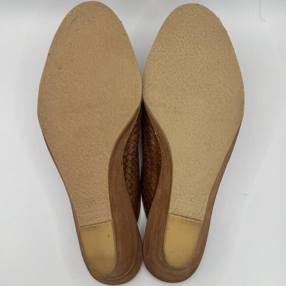 Trivia Woven Leather Mule Sandals – Brown – Women’s EU 36 / US 6 - Picture 7 of 10